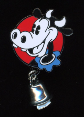 Disney Parks Decades 100 Clarabelle Cow with Belle Pin 156236