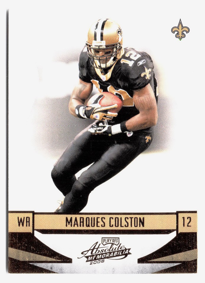2008 Playoff Absolute Memorabilia Marques Colston #93 - 1 of 1