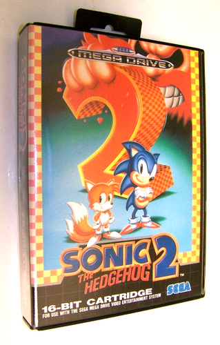 Sonic The Hedgehog 2 - SEGA Mega Drive Platformer Action Arcade Boxed ...