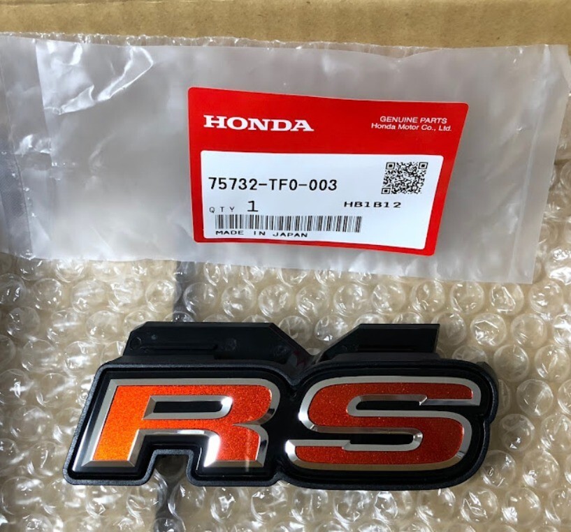 HONDA GENUINE Emblem 75732 - TF0 - 003 | eBay