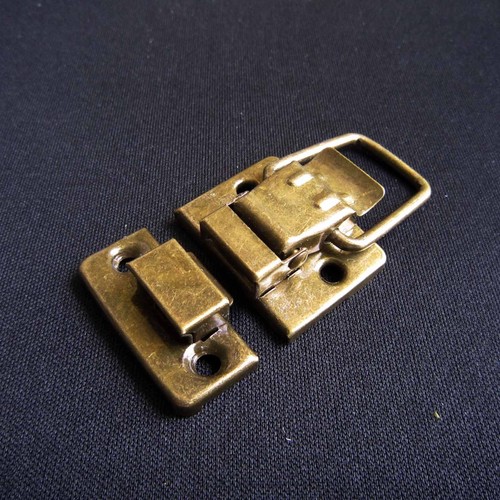 Jewelry Chest Gift Box Suitcase Case Buckles Lockable Toggle Hasp Latch Catch - Picture 3 of 11