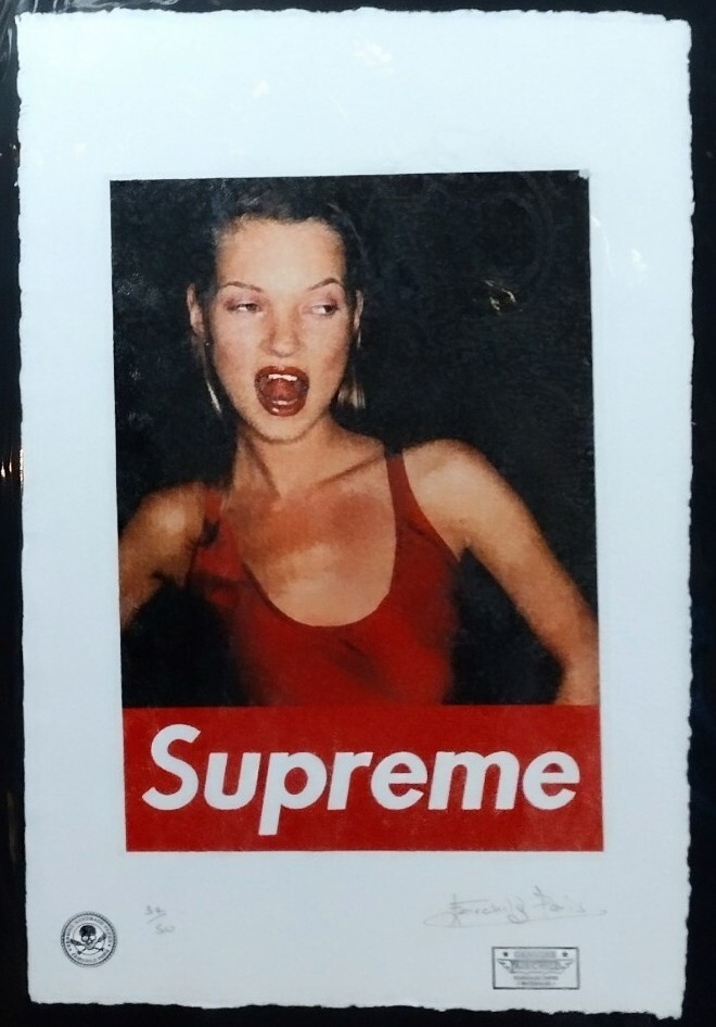 2012ss supreme × kate moss ポスター 本物 Amazon.co.jp: 2012ss 非売品 ビンテージ 本物 Supreme