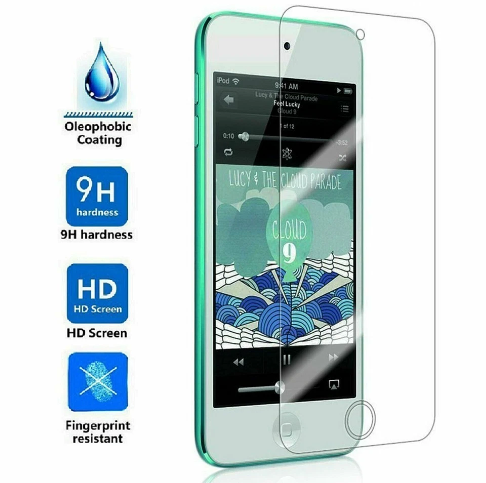 Cubierta protectora de pantalla de vidrio templado 4 piezas para iPod Touch 5ª 6ª 7ª generación - Imagen 3 de 3