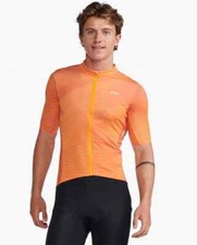 New 2XU- Men's Aero SS Jersey MC6649a Men's Med