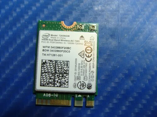 Asus Transformer 12.5" T300CHI-RHM5T04 Genuine WiFi Wireless Card 7265NGW GLP* - Picture 1 of 2