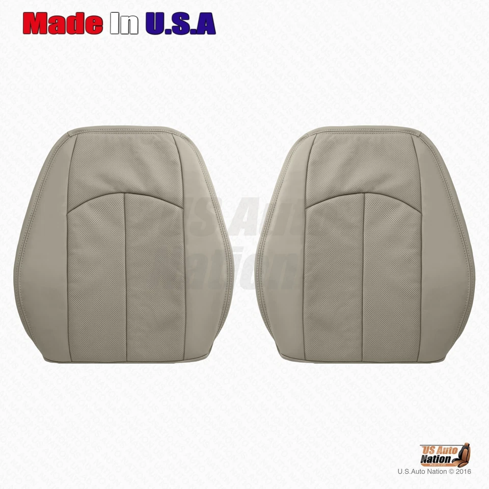 Mercedes Benz E300 2008 2009 parte inferior de conductor y pasajero cubierta de cuero gris Foto 2 de 4