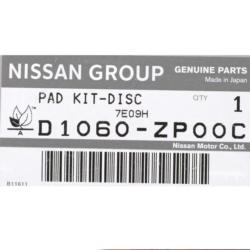 2005-2015 Nissan Frontier Pathfinder Xterra Front Disk Brake Pad Kit OEM NEW - Image 2 of 2