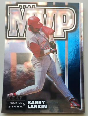 1998 Leaf Rookies and Stars - MVP s - Barry Larkin - #14 - Reds - NrMt+