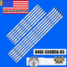 LED strips For Samsung 2014SVS55 _3228_R05/L07 UE55H6500 UE55H6800 UE55H5500