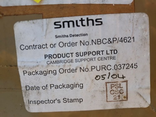 CONTROLADOR CFL de detección Smiths 1028 6009 CFL SK1/CFL SK3/CFL PL1 NBC&P 4621 - Imagen 7 de 8