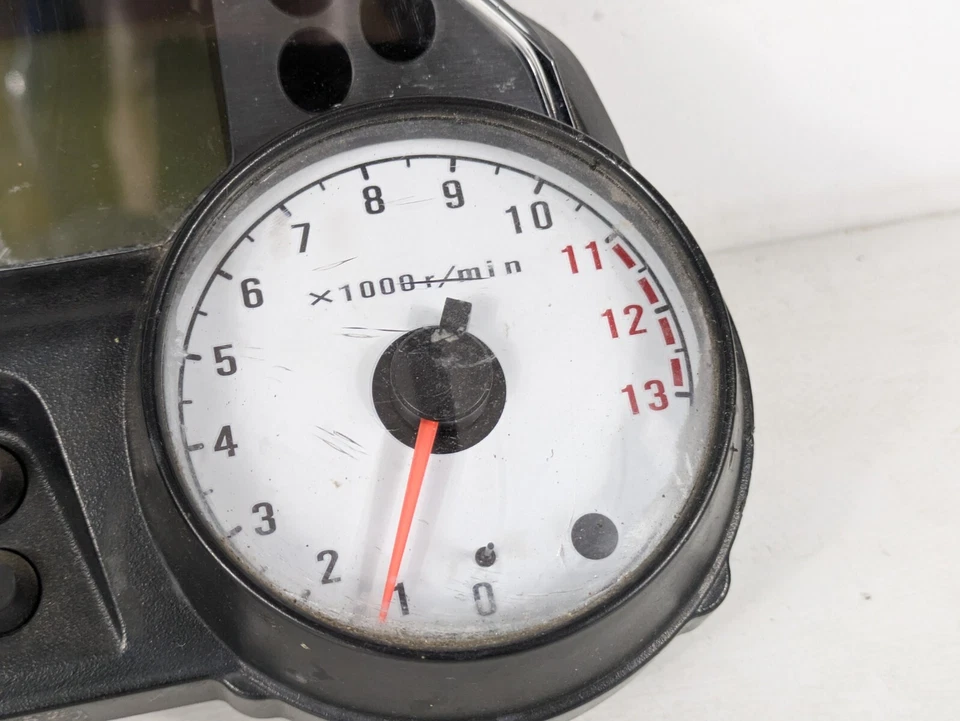 06-11 Kawasaki Ninja ZZR1400 ZX14 Medidores Tablero Cluster Velocímetro Velocímetro Foto 2 de 4