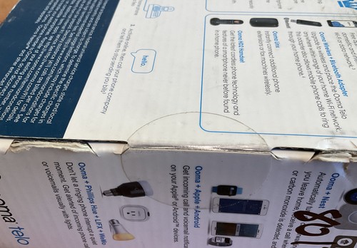 Ooma Telo Free Smart Home Phone Service Black New SEALED BOX - Picture 6 of 8