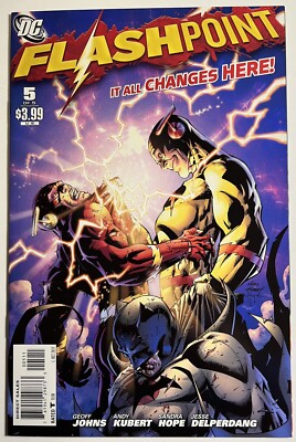 Flashpoint 5 Key 1st Appearance Pandora 1st Print Comic Book DC Comics 2011