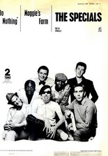NPBK33 ADVERT 15X11 THE SPECAILS : DO NOTHING MAGGIES FARM 2 TONE
