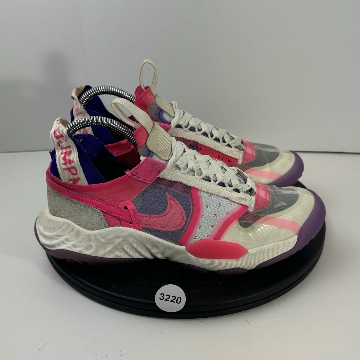 Nike Air Jordan Delta Breathe Women Size CZ4778-101 White Pink Basketball  Shoe