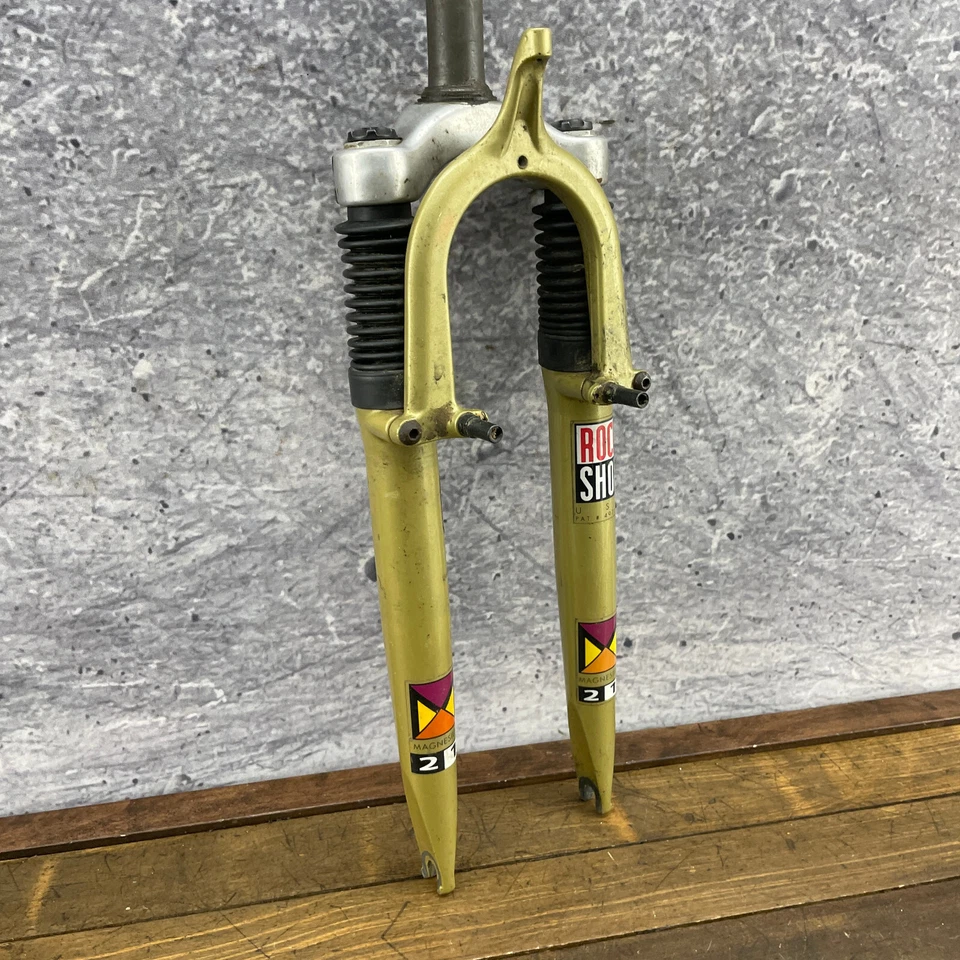 Vintage Rock Shox Mag21 Fork 1 in Threadless 26 in 7 in Steerer 26" Mag 21 - Image 2 of 4