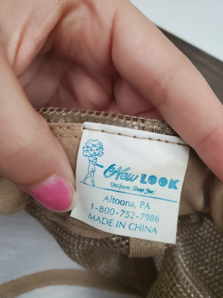 DE COLECCIÓN Hoss's Beige Trucker Sombrero New Look Gorra Malla Correa Trasera Ajustable Foto 4 de 4