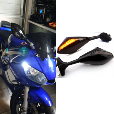 YAMAHA YZF-R6 ミラー Amazon.com: NABRAND Side Mirrors Motorcycle Side Mirror