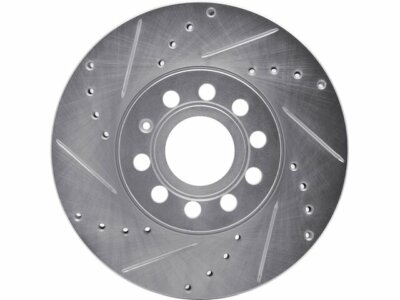 Dynamic Friction 37NS34B Front Left Brake Rotor Fits 2006-2009 VW Rabbit