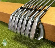 Used RH Callaway X Forged CB '21 Irons 4-PW $-Taper 120g Stiff Steel Golf Set