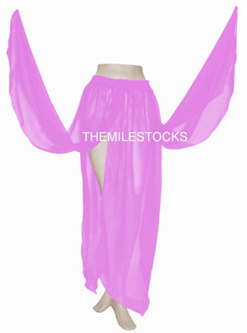 TMS Multi 8 Petali Gonna Danza Del Ventre Penale Zingaro Costume - Foto 9