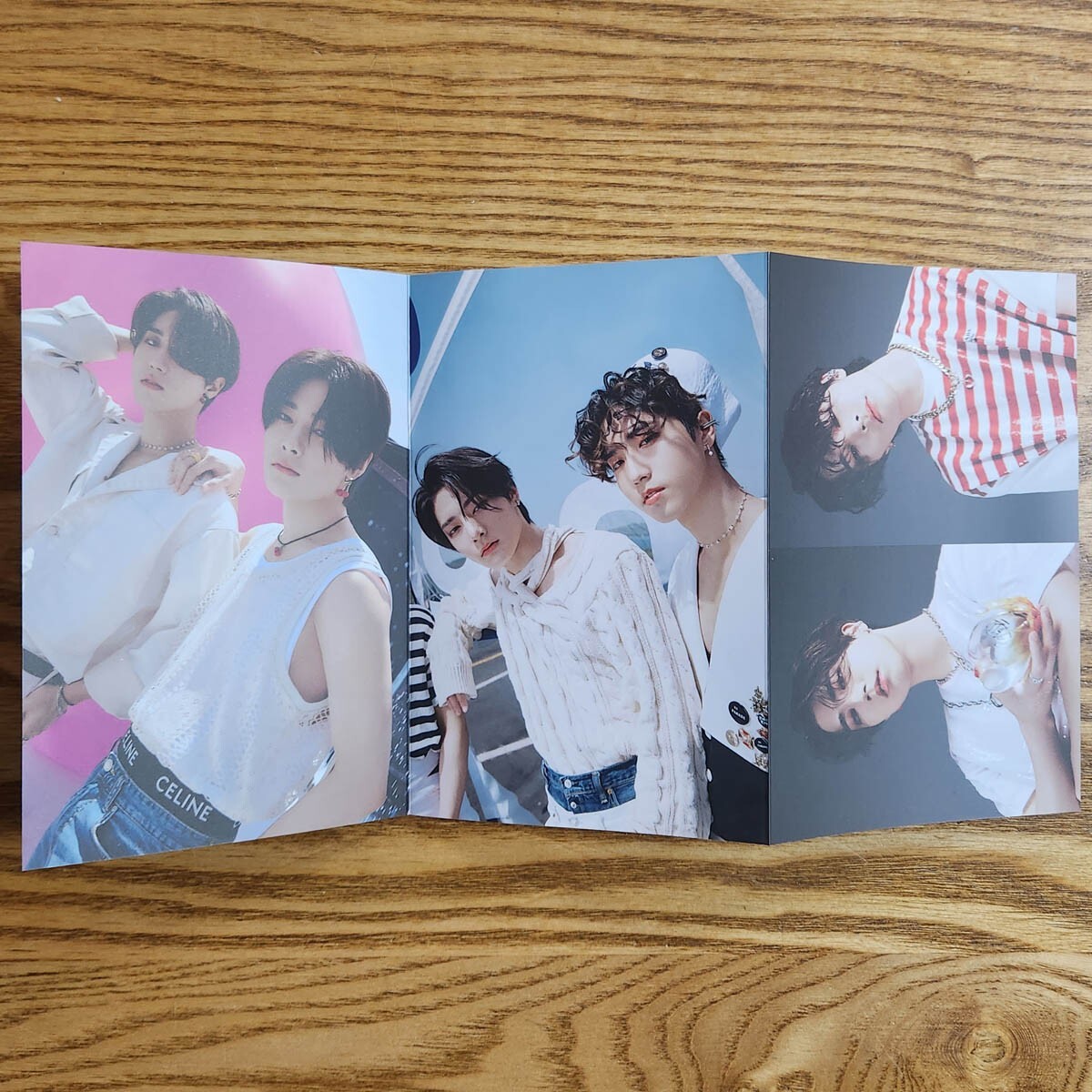 straykids HAN トレカ14枚＋CD2枚＋ミニポスター Han I.N Unit Official Mini Folded Poster Stray Kids Maxident Case