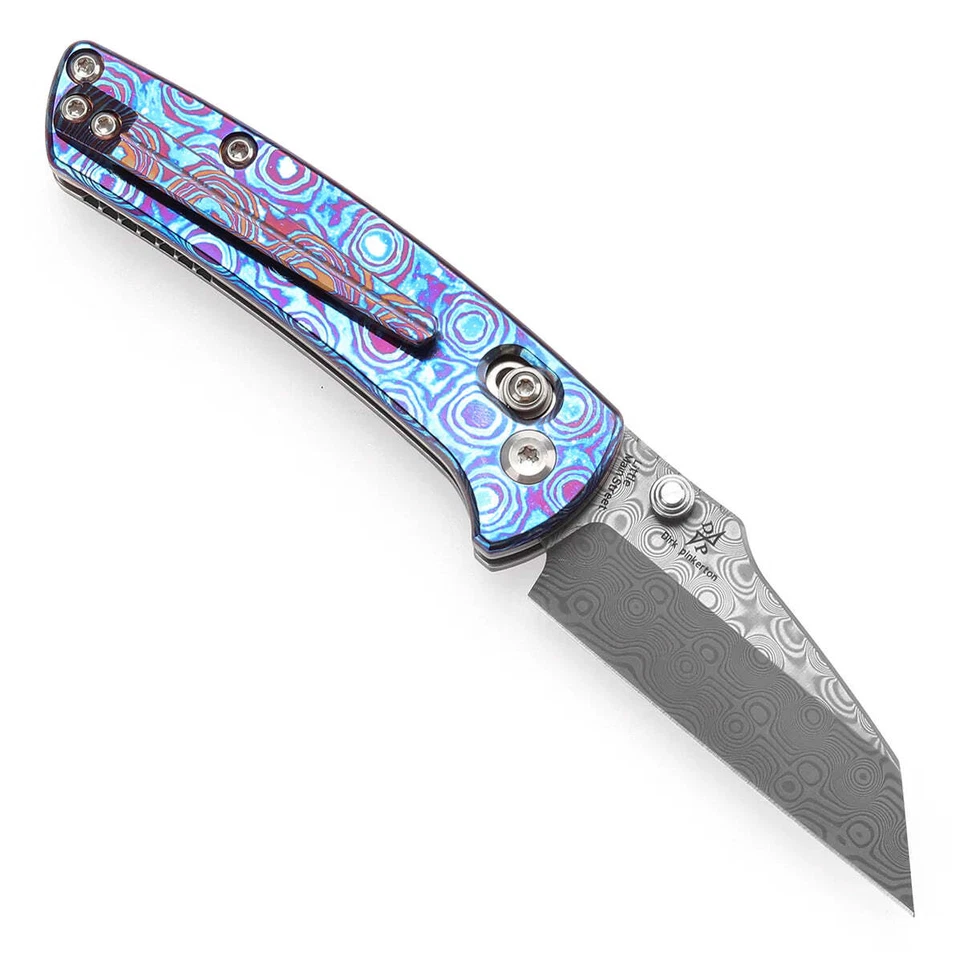 Kansept Little Main Street 2.26 英寸大马士革 Timascus 蓝色紫色 K2015V3 — 第 3/4 张图片