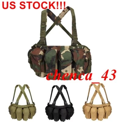 IN US!!! 6b13 AK Chest Rig Armor Hanging Tactical Ches Rig Vest with Multi-pouch
