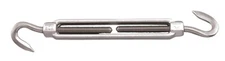 316-NM STAINLESS STEEL TURNBUCKLE HOOK & HOOK 1/4" (S0111-HH07)