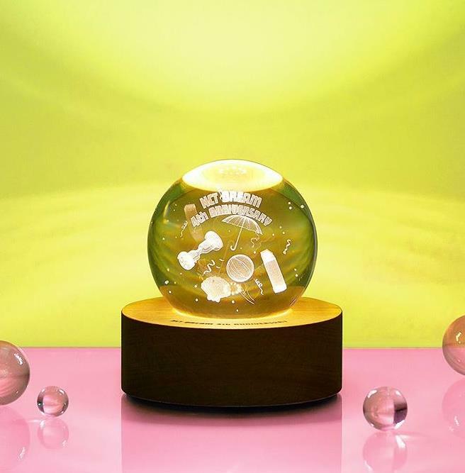 NCT DREAM OFFICIAL GOODS 4th ANNIVERSARY CRYSTAL MOOD LIGHT NEW | eBay