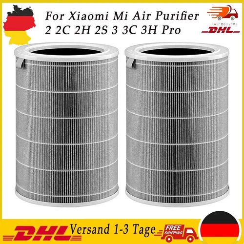 HEPA-Filter Für Xiaomi Mi Air Purifier 3H 3C 2C 3 Pro Luftreiniger Ersatz Filter