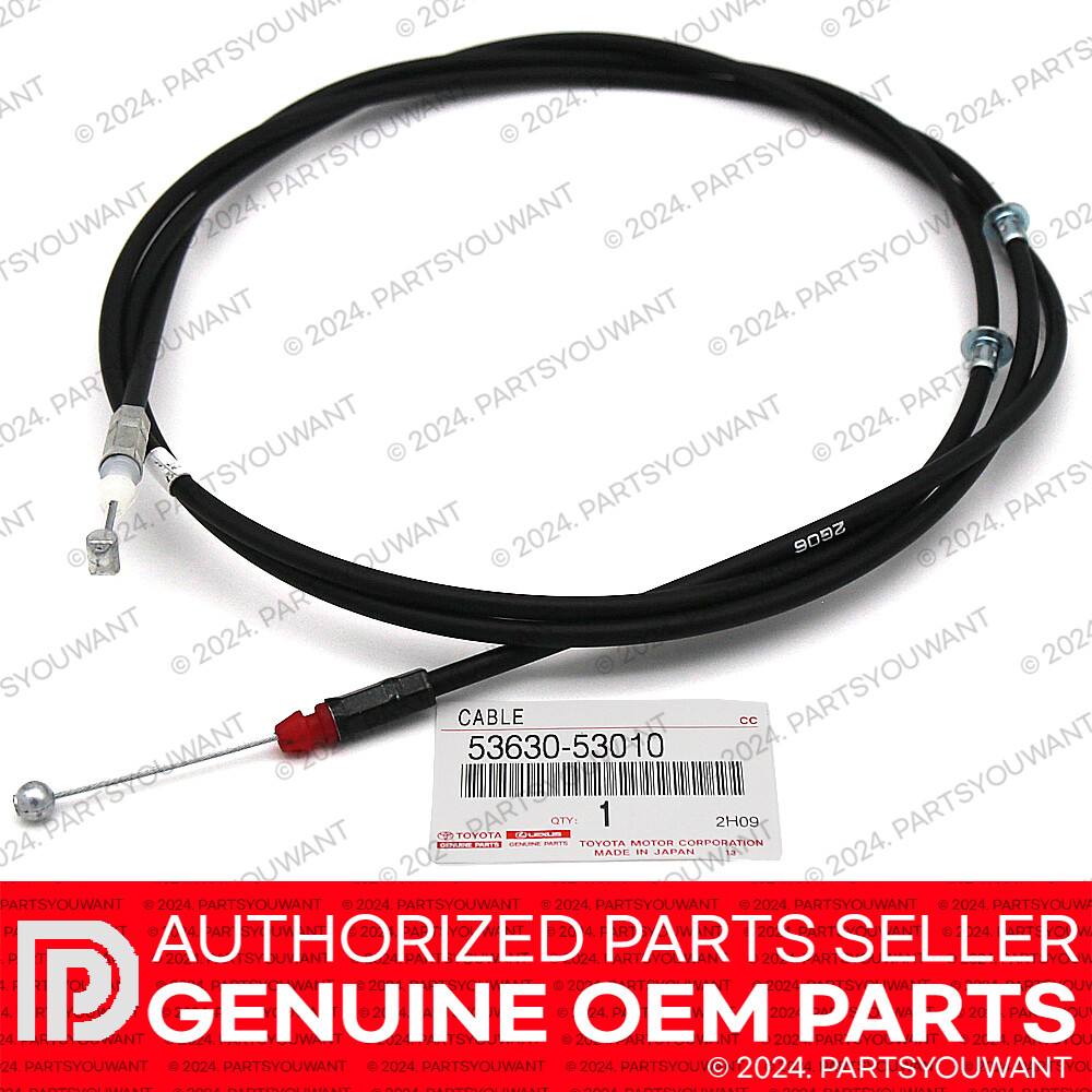 TBC M-LUXE ⅰ GENUINE Lexus 2001-2005 IS300 OEM New Hood Lock Release Cable