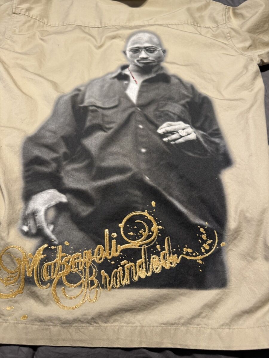 27x33” XXL Vintage Makaveli Branded Tupac Shakur 2Pac Rap 27x33” XXL Vintage Makaveli Branded Tupac Shakur 2Pac Rap