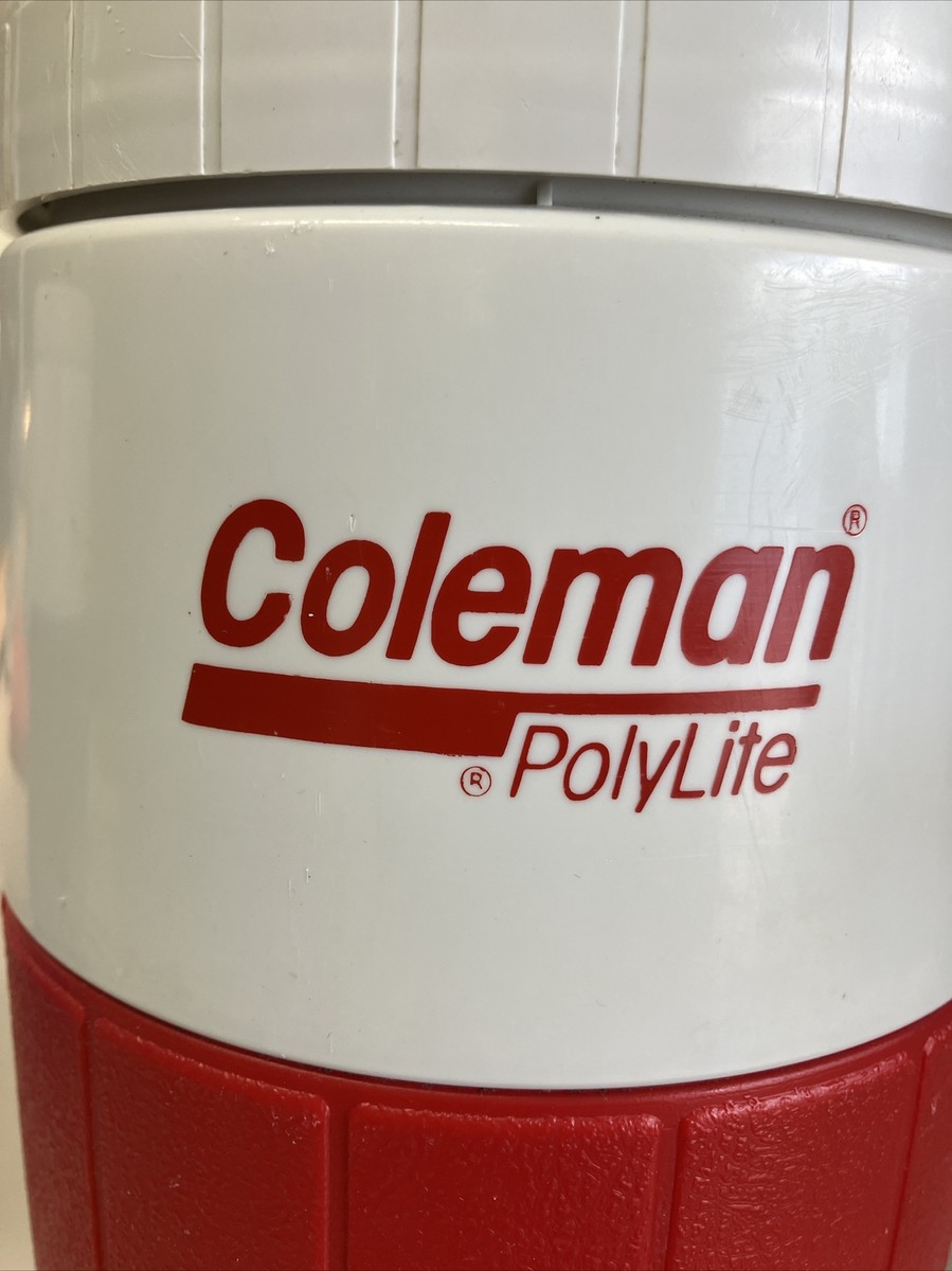 Pichet Thermos Vintage Coleman 1 Gallon 1979 - Avec Tasse/couvercle, Vert/blanc, Pour Boissons Chaudes/froides