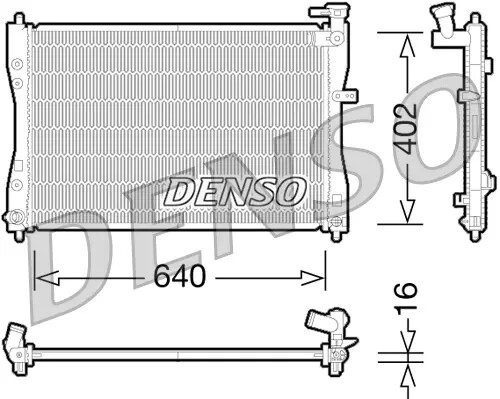 ✅Fits DENSO-KLIMATYZACJA DCN51004 AC CONDENSER ⭐UK Seller⭐ - Image 5
