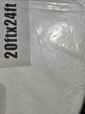 20x24 Ft White Heavy Duty Tarp Industrial Strength Premium Quality canopy GS new