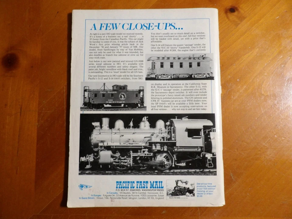 MODEL RAILROADER Magazine February 1984 - Image 2 of 2