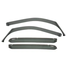 19-23 RAM 1500 DT CREW CAB WINDOW AIR / RAIN DEFLECTORS TINTED OE MOPAR 82215478