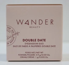 Wander Beauty Double Date Eyeshadow Duo SMITTEN & SWOON Full Size New Sealed