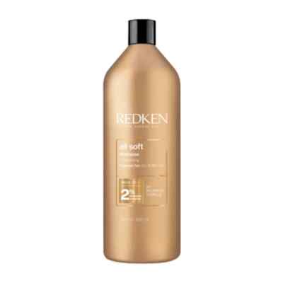 Redken All Soft Shampoo 1000ml 33.8oz NEW FAST SHIP