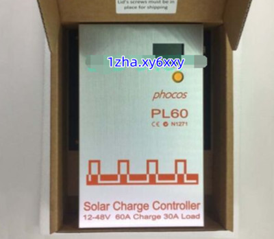for New Phocos PL60 12-48V 60A Charge 30A Load Solar Charge Controller #1z