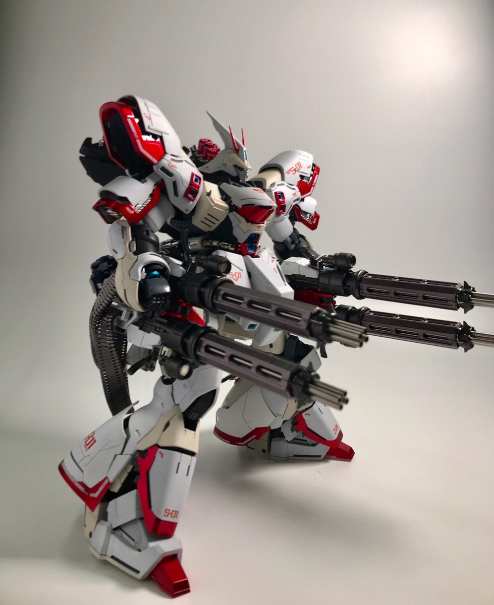 ZL model GATLING GUNS Expansion Backpack for MG 1/100 Sazabi ver