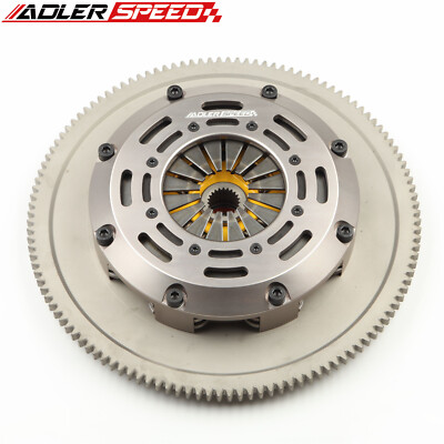 ADLERSPEED Sprung Clutch Twin Disc Kit for 06-17 SUBARU IMPREZA WRX EJ255 FA20F