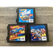 New Lot Of 3 Hot Wheels 6 Car Carrying Case