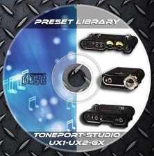 80.959 Patches Line6 POD STUDIO UX1,UX2 TONEPORT GX,UX1 Preset Tone Library