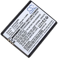 Akku Kompatibel Mit Panasonc Typ 514047AR 3,7V 900Mah/3,3Wh Li-Ion Schwarz
