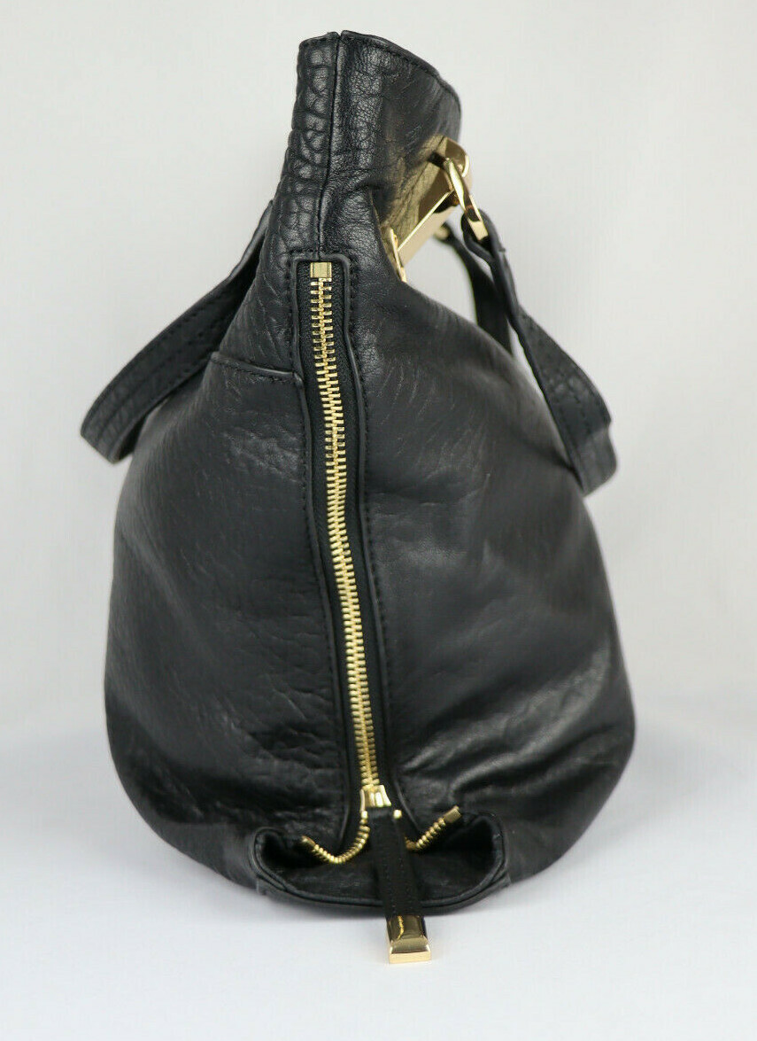 Vince Camuto Solid Embossed Leather Shoulder Tote… - image 4