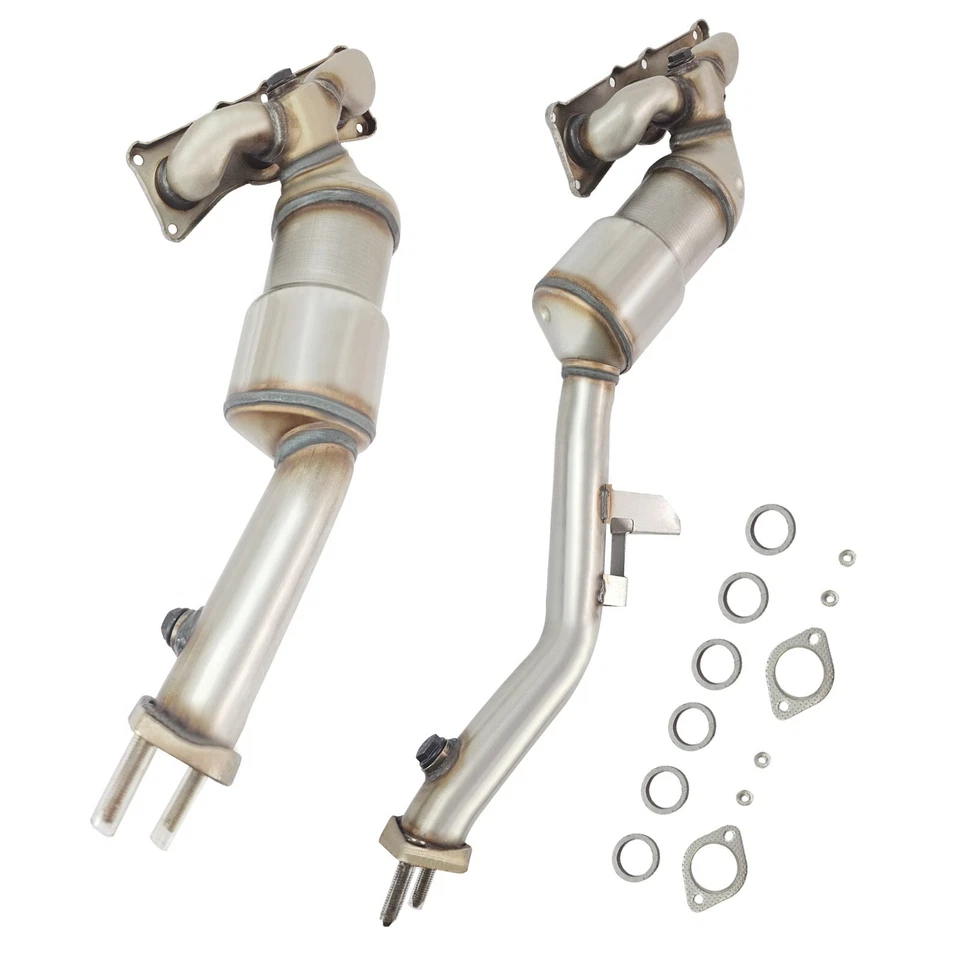 2x Catalytic Converter for BMW X3 2007 2008 2009 2010 3.0L EPA Foto 4 de 4