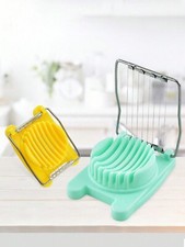 Egg Slicer Cutter Boiled Plastic Stainless Steel Kitchen EGG Cutter/Slicing UK