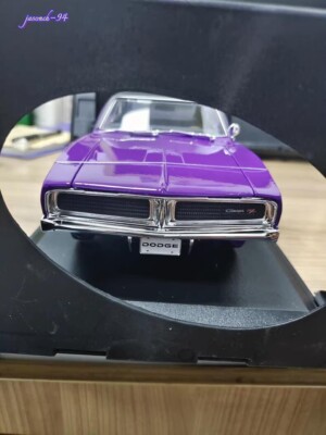 Dodge 1969 Charger R/T Alloy Car Model 1:18 | eBay
